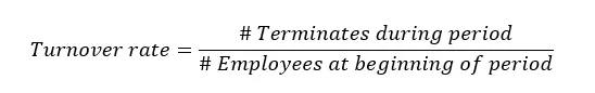 Como calcular o turnover?